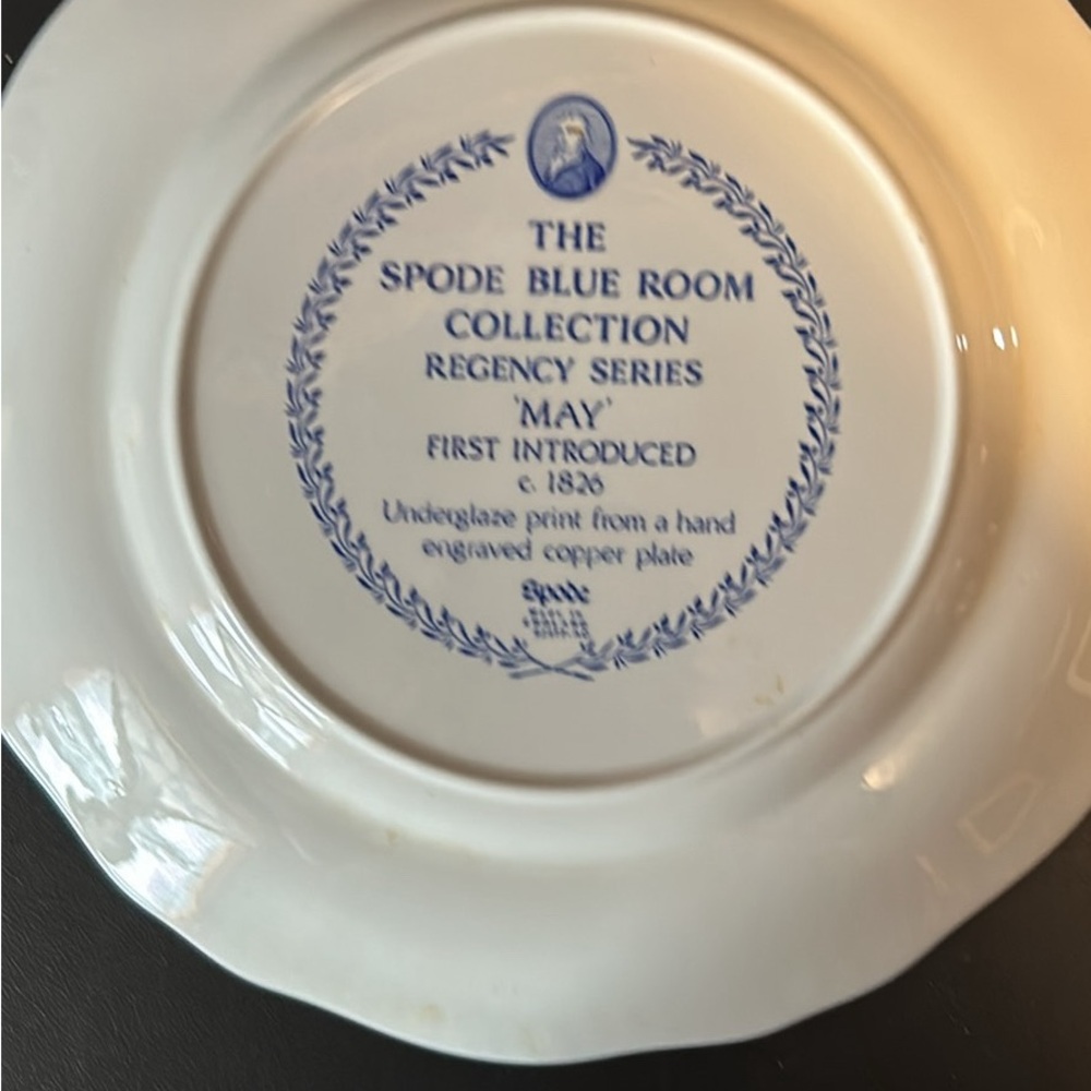 Spode blue room collection plates